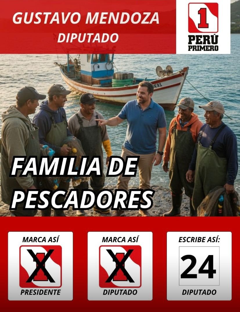 Gustavo Mendoza en campo